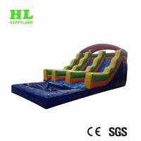 Family Family Parent-child Play Inflatable rainbow double slide For Kids