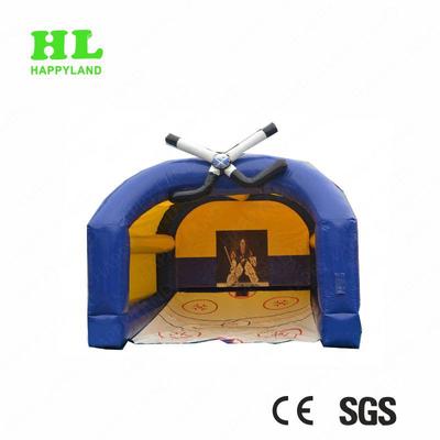 Inflatable ice hockey driving range household ball game toys