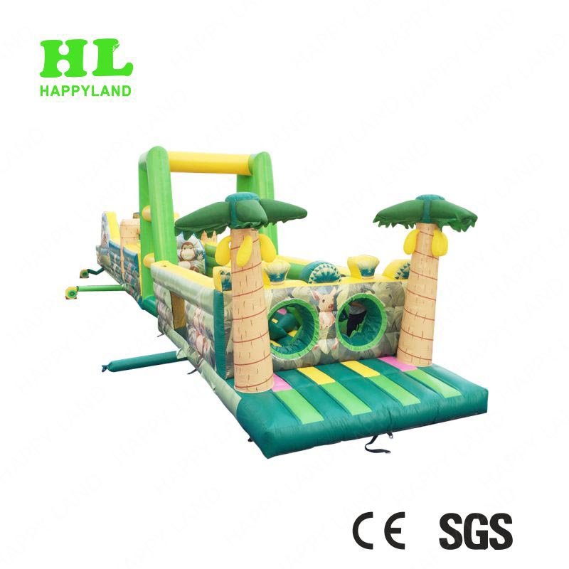 Amusement Park Family Game Household Toys Tropical Inflatable obstacle