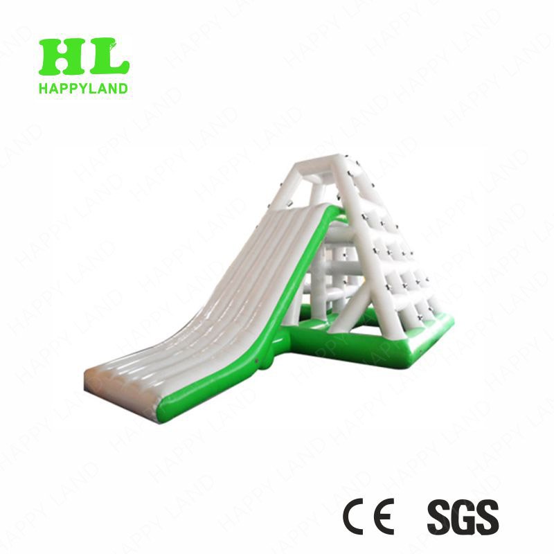 Professional water park rock climbing factory airtight slide water flushing toys