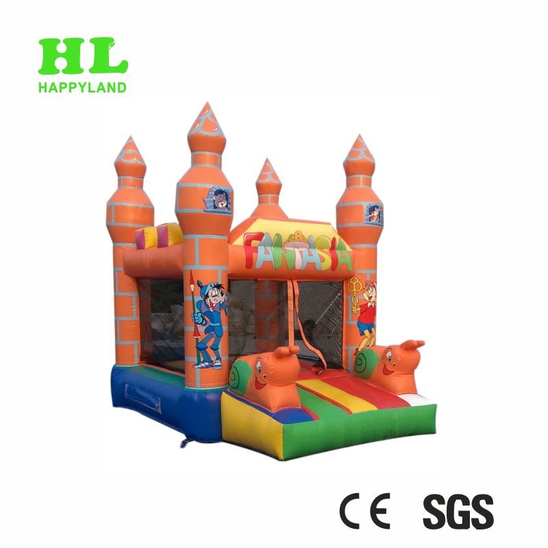 Outdoors Activities with Fantasia Cartoon Theme Inflatable Bouncer for Kids Jumping
