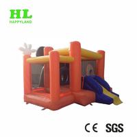 Inflatable Cute Cartoon Character Bouncer Castle With Slide Can Be Customized