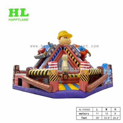 Multi-function robot combined Inflatable robot park