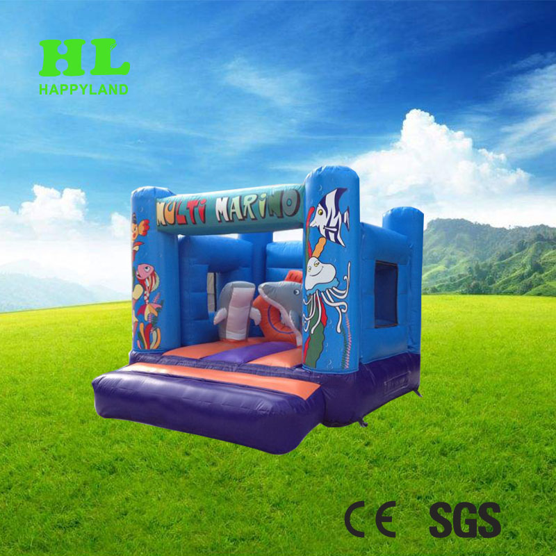 Inflatable Marine theme Bouncer Castle House