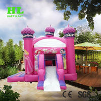 Inflatable Cartoon Princess Theme Bouncer Combo